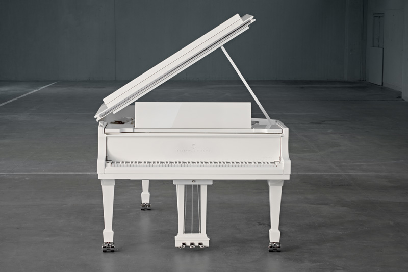 Steinway & Sons ultra white